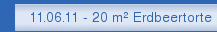 11.06.11 - 20 m� Erdbeertorte