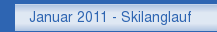 Januar 2011 - Skilanglauf